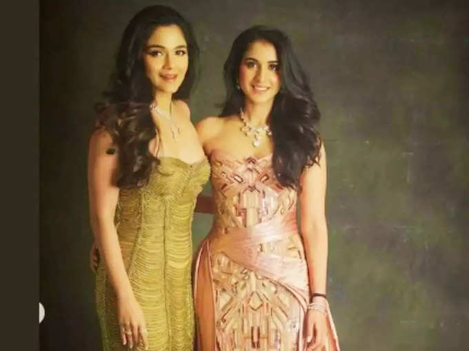 Anjali and Radhika Merchant