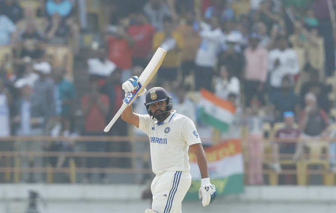 टेस्ट क्रिकेट में रोहित शर्मा का रिकॉर्ड 12वां शतक 