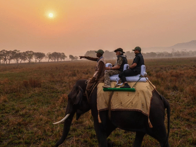 ​लोगों को दी सलाह, आएं काजीरंगा​