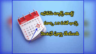 Income Tax: ట్యాక్స్ పేయర్లూ ఆ పని పూర్తి చేశారా? ఇంకా 2 రోజులే ఉంది.. గడువు దాటితే బాదుడే! 