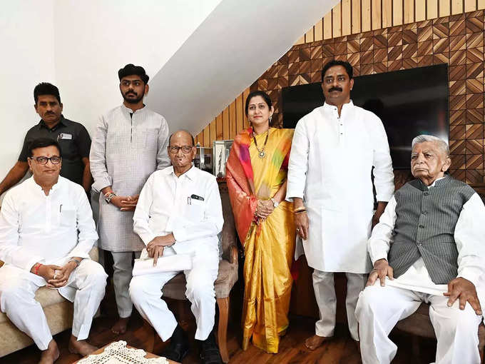 sharad pawar with anantrao thopte