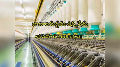 Textile Stock: టాటాల మద్దతు స్టాక్.. రూ.117 నుంచి రూ.770కి ధర.. లక్ష పెడితే రూ. 6.5 లక్షలు! 