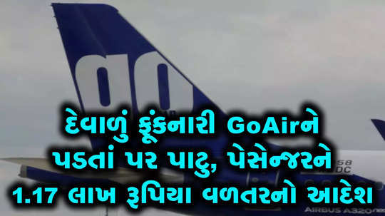 goair asked to pay compensation to gujarati passenger for cancelling flight