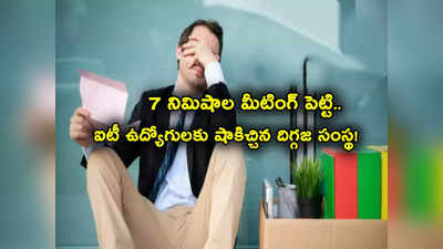 Jobcuts: 7 నిమిషాల మీట్‌లో టెక్ కంపెనీ షాక్.. ఉద్యోగులకు చుక్కలు.. ఇలా ఎందుకు?