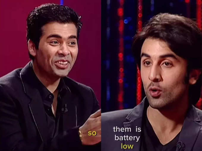 Ranbir Kapoor Koffee With Karan