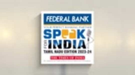 speak for india 202324 tamil nadu edition take place in chennai