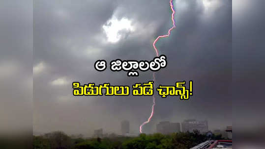 ఏపీ వాసులకు అలర్ట్.. ఆ జిల్లాలలో పిడుగులతో వర్షం పడే ఛాన్స్! 