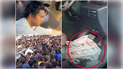 केरल में थलापति विजय के लिए उमड़ा फैंस का सैलाब, हुड़दंग में एक्‍टर की कार का टूटा शीशा, जैसे-तैसे पहुंचे होटल