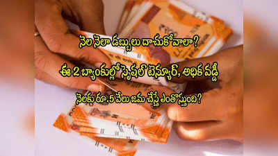 Recurring Deposits: 3 ఏళ్ల ఆర్‌డీ స్కీమ్.. ఈ బ్యాంకుల్లో 7.25 శాతం వడ్డీ.. నెలకు రూ.5 వేలు కడితే ఎంతొస్తుంది?