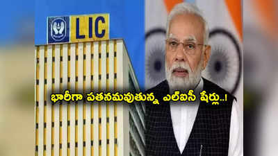 LIC Share Fall: కుప్పకూలుతున్న ఎల్ఐసీ షేర్లు.. వరుసగా 25 శాతం డౌన్.. ఆ ఒక్క కారణంతోనే! 