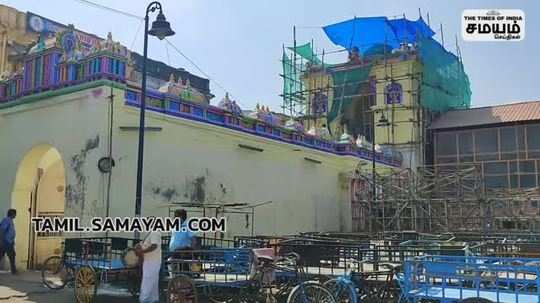 madurai meenakshi temple chithirai thiruvizha started