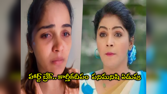 Karthika Deepam Priyamani: కార్తీకదీపం ప్రియమణి కన్నీళ్లు.. ‘నీతో ప్రేమలో పడకపోయి ఉంటే బాగుండేది’ 