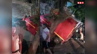 Indore News: इंदौर में दर्दनाक हादसा: दीवार तोड़ घर में जा घुसी घर पहुंच सेवा की गाड़ी, ड्राइवर गंभीर रूप से घायल