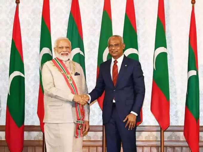 2019 में मालदीव ने किया सम्मान​