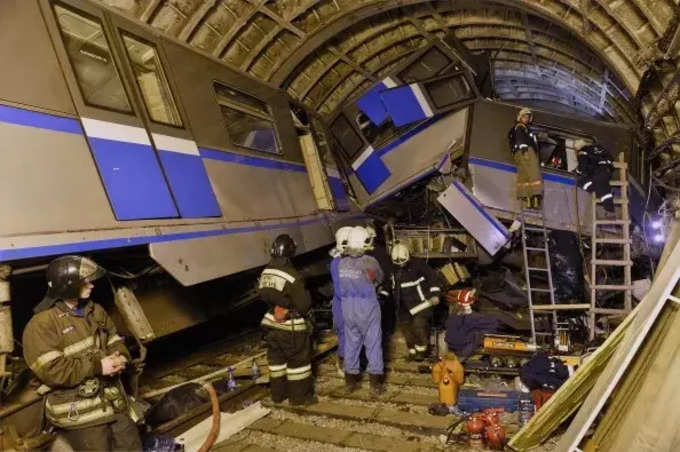 मॉस्को भूमिगत ट्रेन विस्फोट