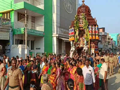 ஸ்ரீவில்லிபுத்தூர் ஆண்டாள் கோவிலில் பங்குனி உத்திர தேரோட்டம்!