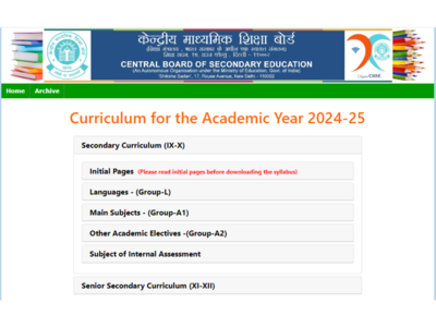 CBSE Syllabus 2024-25 : सीबीएसई ९ वी आणि १२ वीचा नवा अभ्यासक्रम जाहीर; ‘या’ नव्या गोष्टींचा समावेश