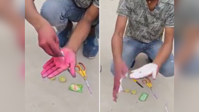 Desi Jugaad Video: होली का रंग छुड़ाने के लिए शैम्पू और ENO से बनाया ऐसा फॉर्मूला, लड़के के देसी जुगाड़ ने पब्लिक को चौंका दिया