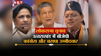 Uttarakhand Lok Sabha Candidates List: उत्‍तराखंड में कुल 5 सीटें, बीजेपी, कांग्रेस और BSP  कैंडिडेट्स की फुल लिस्‍ट