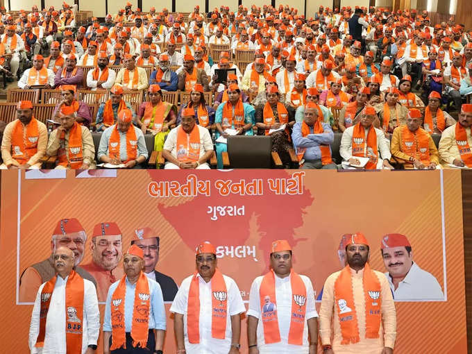 BJP Gujarat meeting