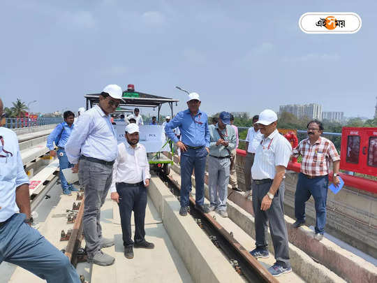 ৭৫ কিমি গতিতে স্পিড ট্রায়াল, দমদম ক্যান্টনমেন্ট লাইন এগল আরও একধাপ