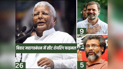 Lok Sabha Chunav 2024: आरजेडी-26, कांग्रेस-9 और लेफ्ट 5... देर से ही सही महागठबंधन में बंट गई सीटें