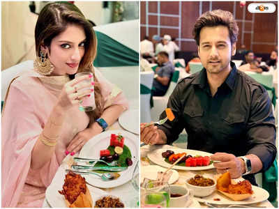 Nusrat Jahan Iftar : সঙ্গী যশ, ইফতার পার্টিতে নজরকাড়া লুকে নুসরত জাহান