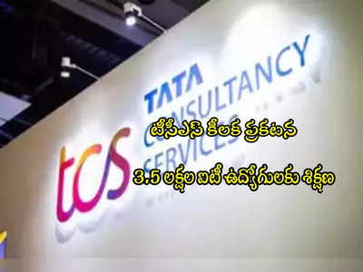 టెక్ దిగ్గజం TCS మరో కీలక ప్రకటన.. ఏకంగా 3.5 లక్షల ఐటీ ఉద్యోగులకు స్పెషల్ ట్రైనింగ్!