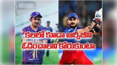 నా కలలో కూడా ఆర్సీబీని ఓడించాలని కోరుకుంటా.. గంభీర్ కామెంట్‌కు నెటిజన్ల ఫన్నీ రియాక్షన్ 