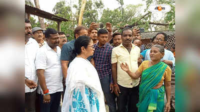 Kalboishakhi Disaster : ঝড়-দুর্গতদের ভিড়ে মিশে গেলেন মুখ্যমন্ত্রী মমতা বন্দ্যোপাধ্যায়