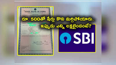 రూ. 500తో SBI షేర్లు కొని మర్చిపోయారు.. 30 ఏళ్ల తర్వాత ఎన్ని లక్షలైందో తెలుసా? మైండ్ బ్లోయింగ్ రిటర్న్స్.. 