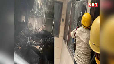 दिल्ली: सदर बाजार के एक घर में लगी भीषण आग, दो बच्चियों की झुलसने से हुई मौत