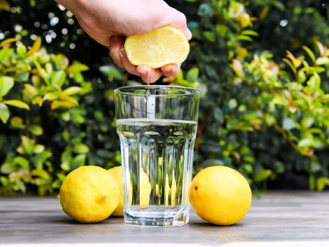 lemon water