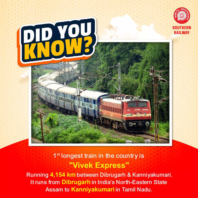 longest train in india