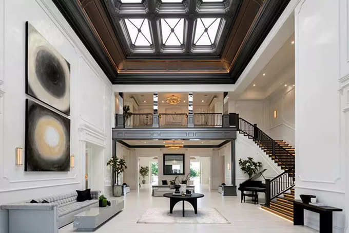 Jennifer Lopez Los Angeles mansion , living room