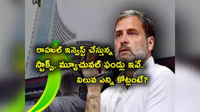 Rahul Gandhi Shares: రాహుల్ గాంధీ ఇన్వెస్ట్ చేసిన టాప్ 10 స్టాక్స్, మ్యూచువల్ ఫండ్లు ఇవే.. విలువ ఎన్ని కోట్లంటే?