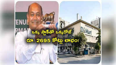 Dmart Share: దూసుకెళ్లిన డీమార్ట్ షేరు.. ఒక్కరోజే ఆయనకు వేల కోట్లు లాభం.. స్టాక్ ఎంత పెరిగిందంటే? 