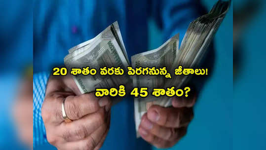 Salary Hike: భారీగా పెరగనున్న వేతనాలు.. వారికి ఏకంగా 20 శాతం వరకు.. IT ఉద్యోగులకు బొనాంజా!