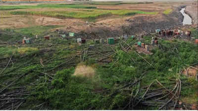 उजनी उणे ३७ टक्क्यांवर; ऐन उन्हाळ्यात भीषण पाणीटंचाई, अनेक गावांत पाणीपुरवठा योजना संकटात