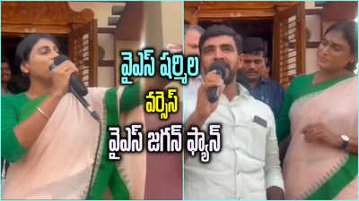 దమ్ముంటే ఇక్కడకు రా.. షర్మిల ఛాలెంజ్‌కు జగన్ ఫ్యాన్ సూపర్ రిప్లై.. షర్మిల కూడా తగ్గేదేలే (వీడియో) 