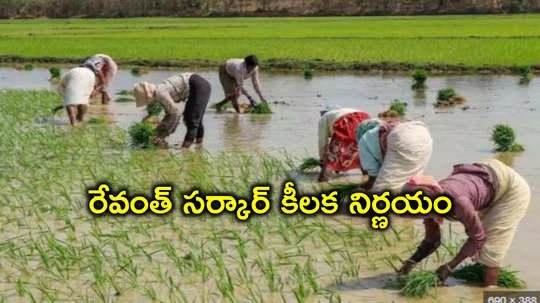 తెలంగాణ రైతులకు గుడ్‌న్యూస్.. ఎకరం వరికి రూ.45 వేలు, పత్తికి రూ. 46 వేలు 