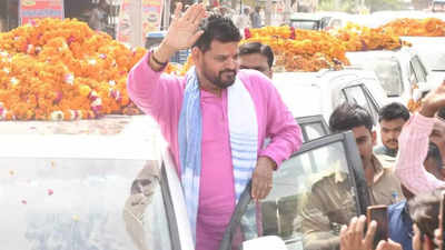 Brijbhushan Sharan: भाजपा में टिकट को लेकर मंथन जारी, कैसरगंज में ताबड़तोड़ प्रचार में जुटे बृजभूषण शरण सिंह