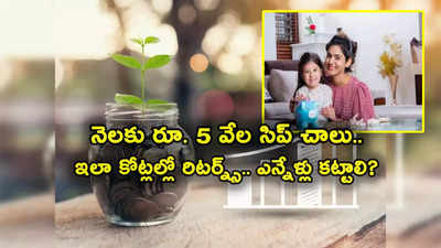 Mutual Funds: మ్యూచువల్ ఫండ్లతో బంపర్ రిటర్న్స్.. బెస్ట్ స్కీమ్స్ ఇవే.. నెలకు రూ. 5 వేల SIP తో కోట్లల్లో లాభం!