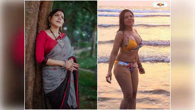 Nandini Chatterjee: পরনে শাড়ি-কপালে সিঁদুর, সমুদ্রতীরে... 