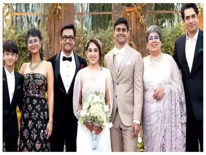 आमिर खान की शादी में उनके बच्चे