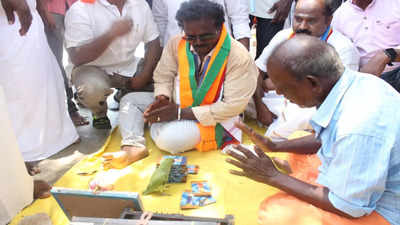 Tamil Nadu : ಎನ್‌ಡಿಎ ಗೆಲ್ಲುತ್ತೆ ಎಂದ ’ಗಿಣಿ’: ಗಿಣಿಶಾಸ್ತ್ರಜ್ಞನ ಬಂಧನ, ಗಿಣಿ ವಶಕ್ಕೆ !