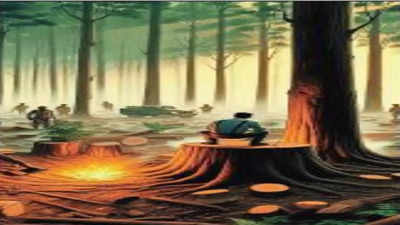 अवैध वृक्षतोड; वन विभागाची मुळशीत कारवाई, विनापरवाना वृक्षतोडीमुळे ठोठावला आठ लाखांचा दंड