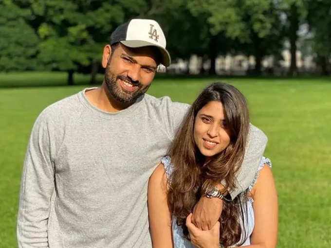 Rohit Sharma Ritika Sajdeh