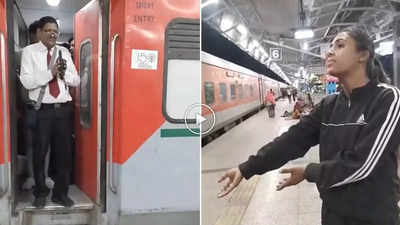 Indian Train Video: भीड़ देखकर घबराई महिला ने किया कोच बदलने का अनुरोध, TTE ने जोड़ लिए हाथ, कहा कुछ ऐसा कि वायरल हो गया वीडियो