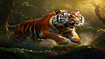 Umaria News: महुआ बीनने गए युवक पर बाघ ने किया हमला, ग्रामीणों ने वन विभाग पर लगाया गंभीर आरोप